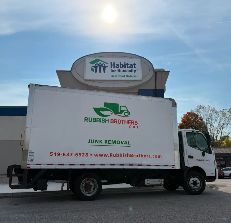 Rubbish Brothers junk removal team in London Ontario